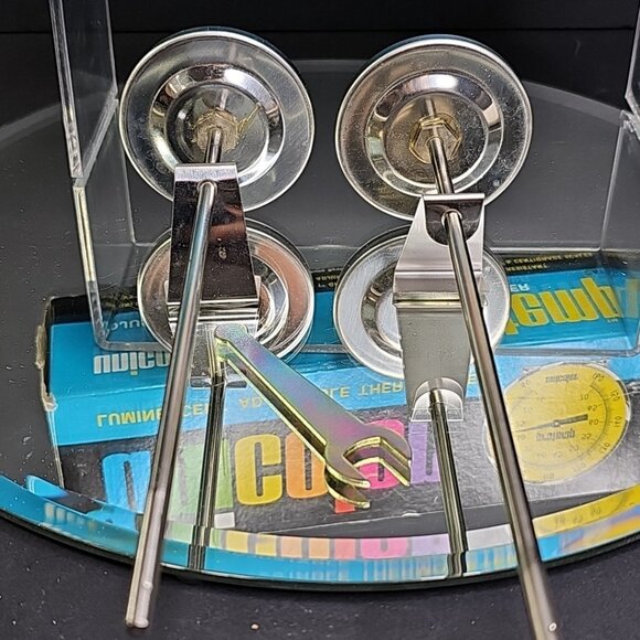 TWO Unicolor Protemp Thermometer Cat 348 Photo Lab Adjustable Luminescent - Picture 6 of 11